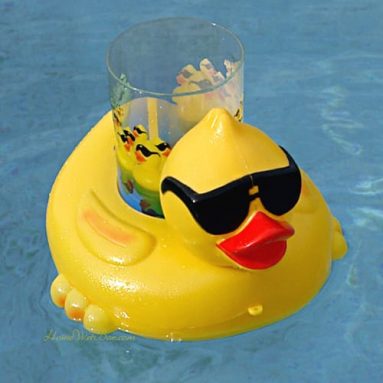 Derby Duck Floating Drink Caddy