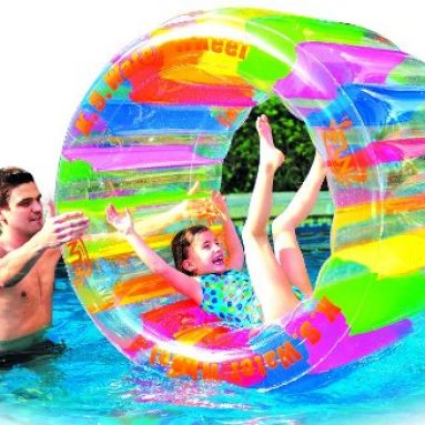 Kid’s Inflatable Water Wheel Swimming Pool Toy