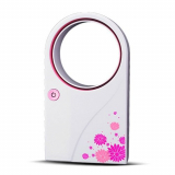 Air-Condition Fan USB & Battery Mini Bladeless Fan Pink