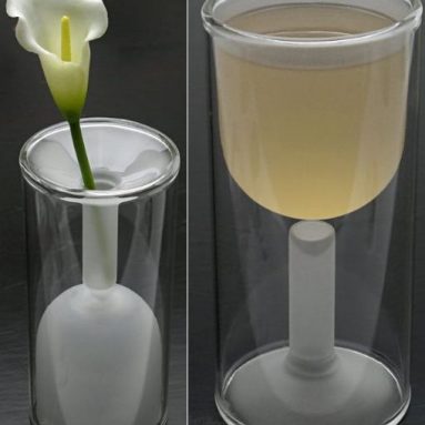 Tulip Wine Glass + Vase