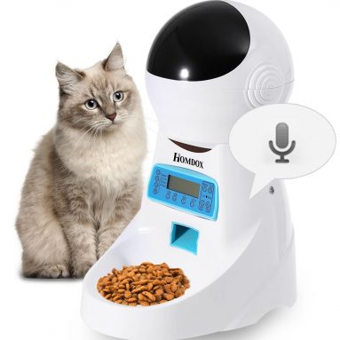 Automatic Pet Feeder with Voice Recorder