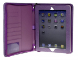 iPad 2/iPad 3 Synthetic Leather Executive Portfolio Cover Case Folder
