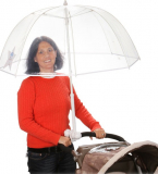 The Hands-Free Stroller Umbrella