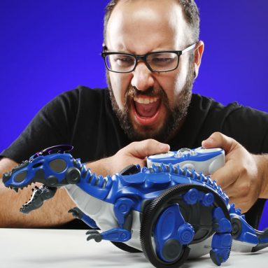 R/C Battling Robot Dinosaur