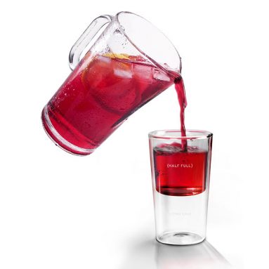 Half Full Optimist’s Glass