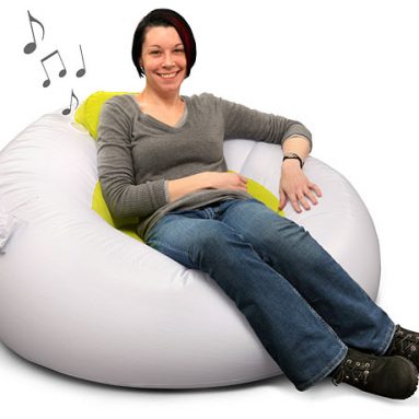 Inflatable iMusic Chair
