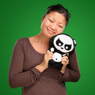 Angry Panda Plush