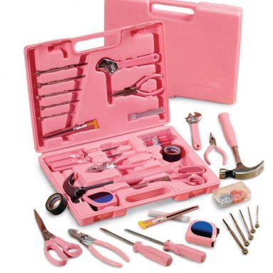 105 Piece Pink Ladies’ Tool Kit