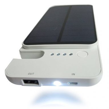 RND Solar Powered (5000mAh) External Battery pack / power bank