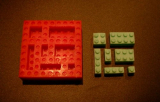 Silicone Mold for Your lego theme cake Flexible