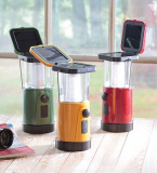 Solar Emergency Led Lantern With Hand-Crank Power Backup