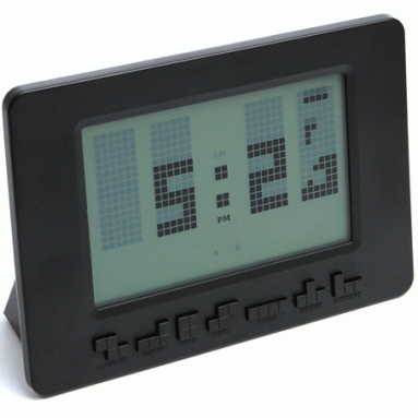 Tetris Animated Alarm Clock