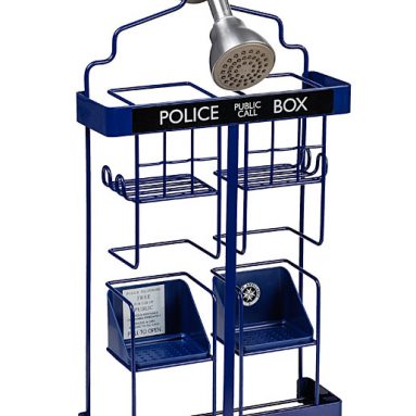Doctor Who TARDIS Shower Rack