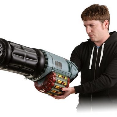 Inflatable Minigun Arm