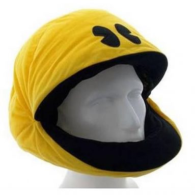 Pac-Man plush mask