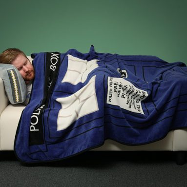 Doctor Who TARDIS Throw Blanket