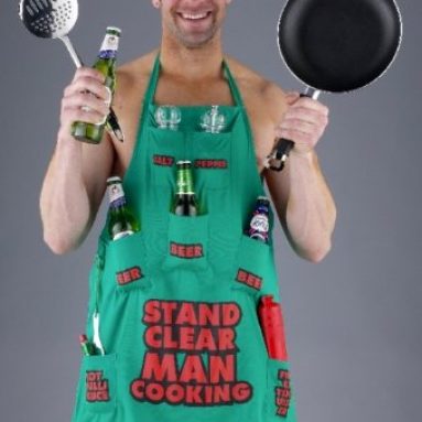 Man Cooking Apron