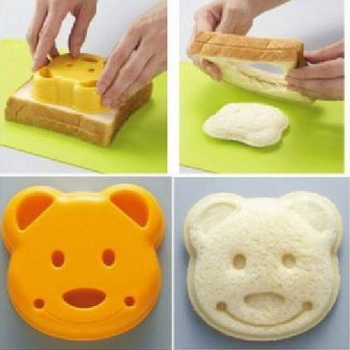 Bear Pocket Sandwich Bread Mold