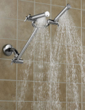 Pressure Boost Dual Showerhead