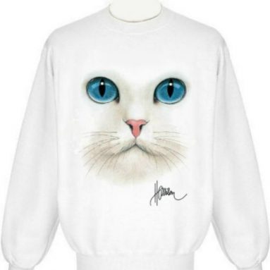 Cat Face Sweatshirt