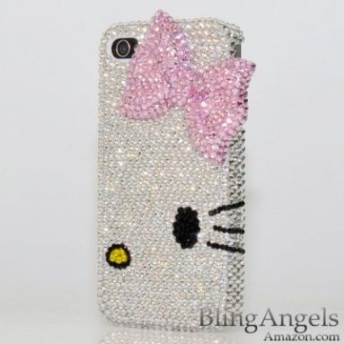 Swarovski Luxury Crystal Bling Case Cover for iphone 4s