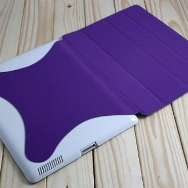Ctech Purple Polyurethane Smart Cover