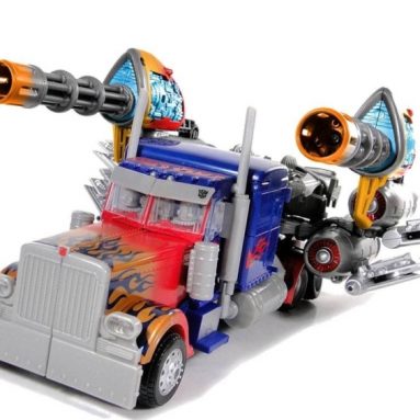 Transformers Optimus Prime Jetwing Movie Deco