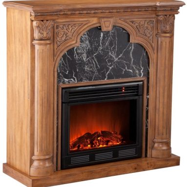 Electric Fireplace – Old World Oak