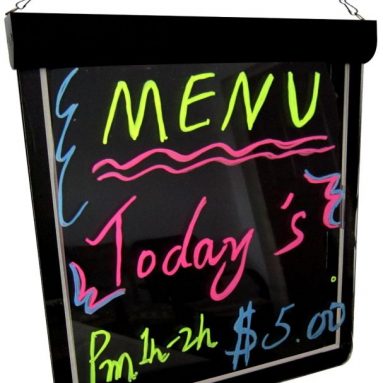 LED writing Board led open signs Lighted Menus Signs Flashing Advertising