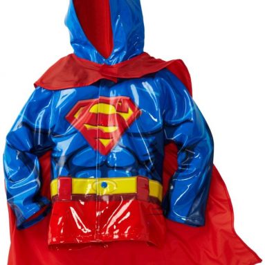 Chief Boys 2-7 Superman Raincoat