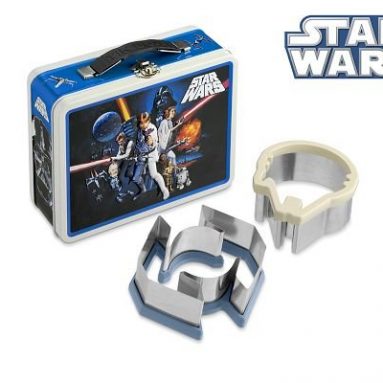 Star Wars Limited Edition Tin Lunch Box with Bonus Sandwich Cutters