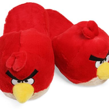 Angry Birds Fuzzy Slippers