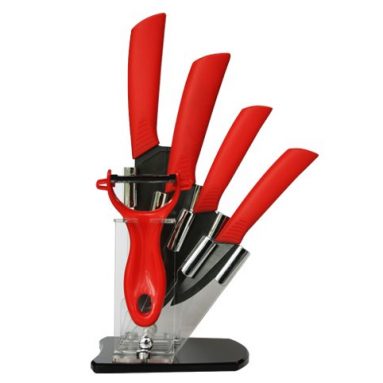 Black Ceramic Knife Set