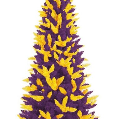 Purple/Yellow Xmas Tree