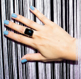 Ringly Bluetooth Connected Smart Ring Onyx