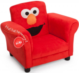 Sesame Street Elmo Giggle Upholstered Chair with Sound