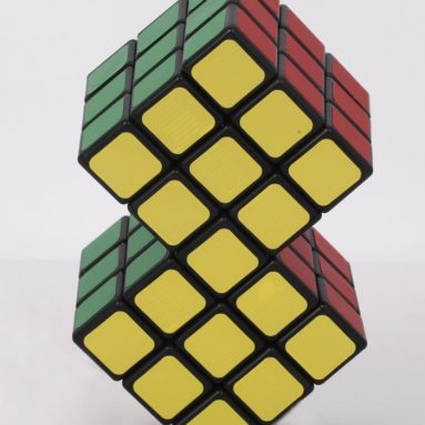 2 in 1 Conjoined 3x3x3 Rubik’s Magic Cube