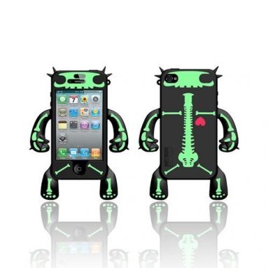 Robotector Character Silicone Skin for iPhone 4