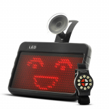 Car LED Emoticon and Sign Message Display
