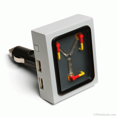 Flux Capacitor Car Charger