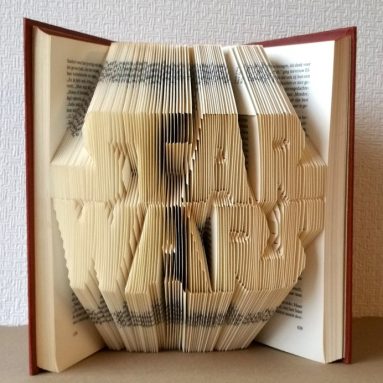 Star wars folded book art