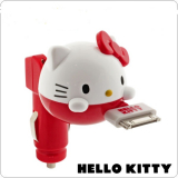 Sanrio Hello Kitty Car Charger for iPhone/iPod