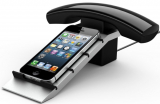 Wireless Bluetooth Handset and Phone stand for iPhone 5