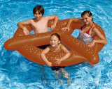 Giant Pretzel Inflatable Float Raft Swimming Pool Fun