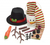 Complete Snowman Decorating Kit Everything You Need Except the Snow