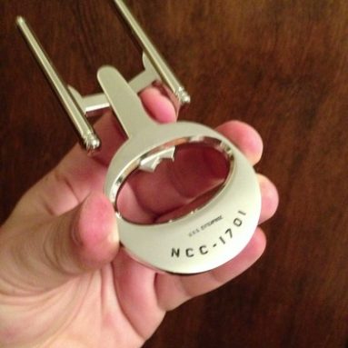 USS Enterprise Bottle Opener