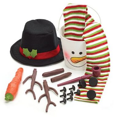 Complete Snowman Decorating Kit Everything You Need Except the Snow
