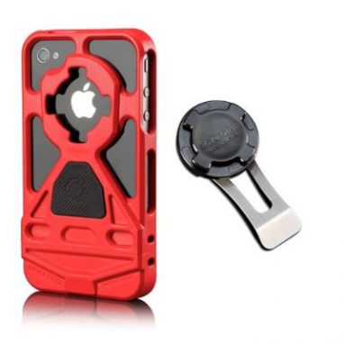 Case Mounting System with Car Mount – Red