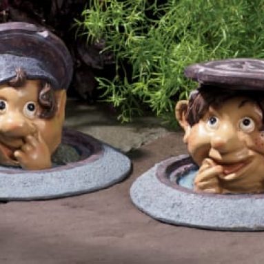 Garden Manhole Gnomes