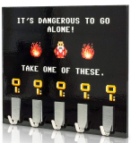 Dangerous to go alone Key Rack